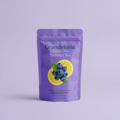 Grandeloria Blueberry Lemon Radiance Tea